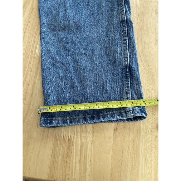 Wrangler Mens Jeans 40 X 30 Straight Leg Mid Rise Medium Wash Relaxed - Picture 8 of 8